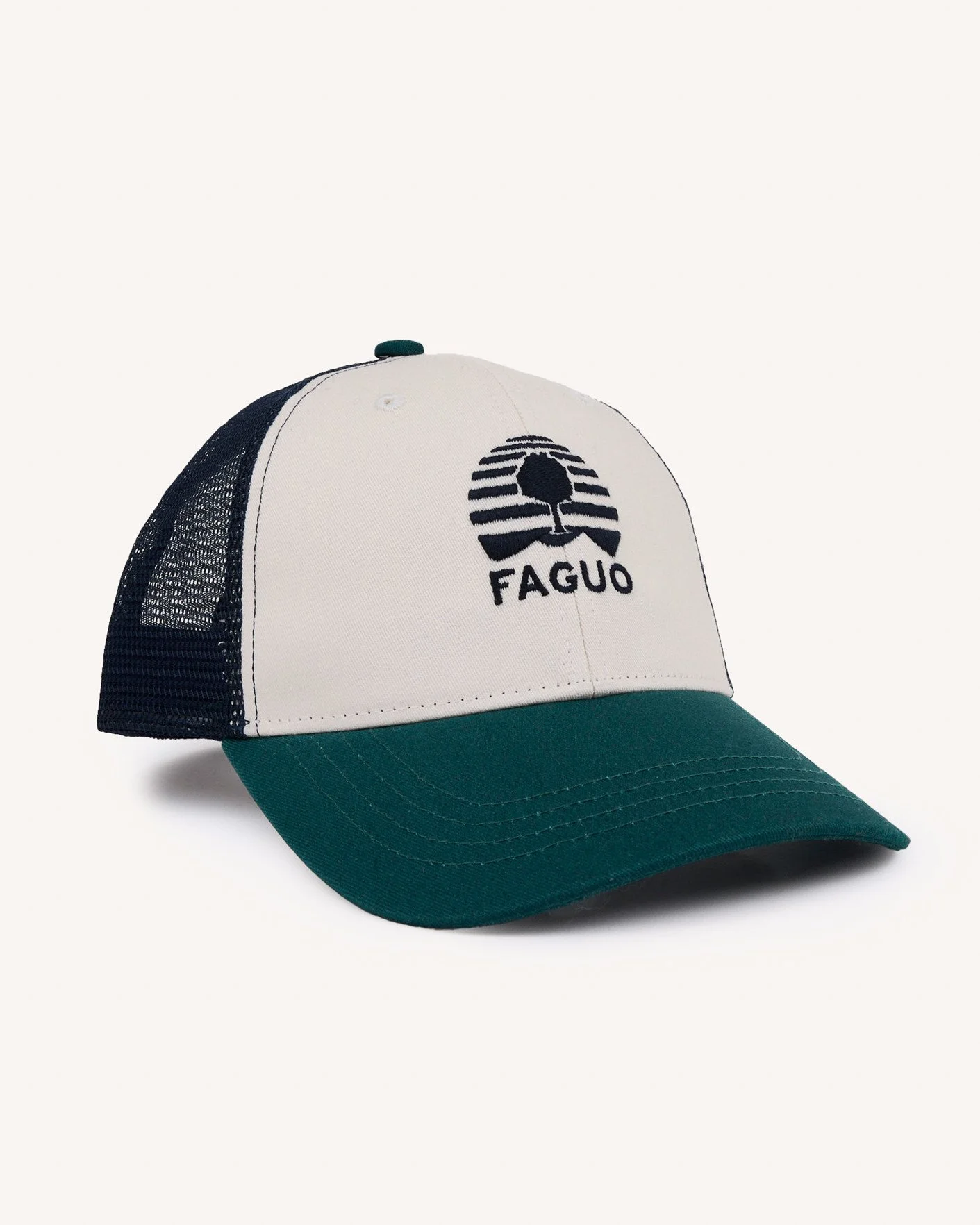 Casquette vert et bleu marine FAGUO