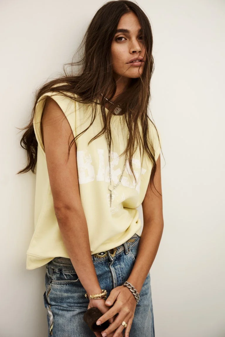 Sweat sans manches BEATA ba&sh / 2 coloris