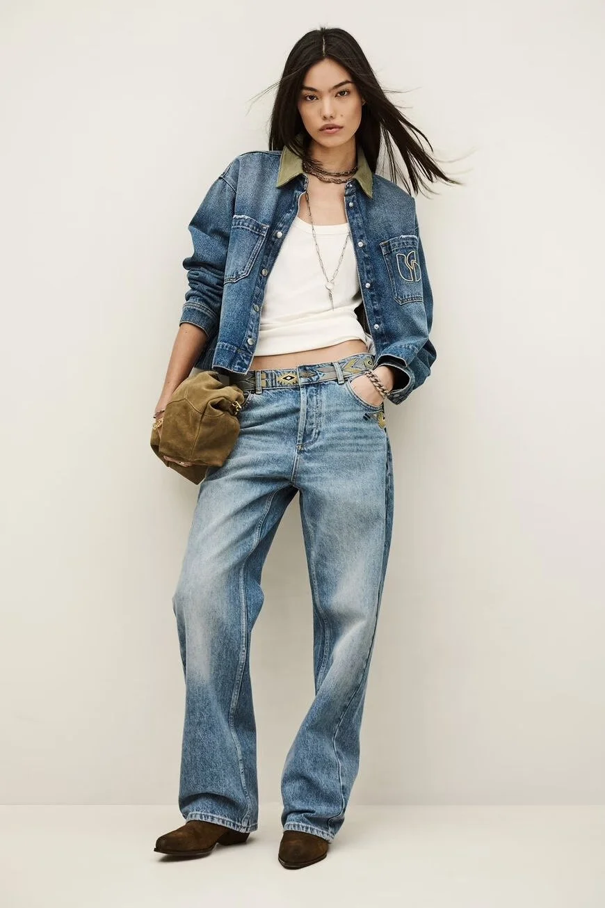 Jean droit RIZIE ba&sh