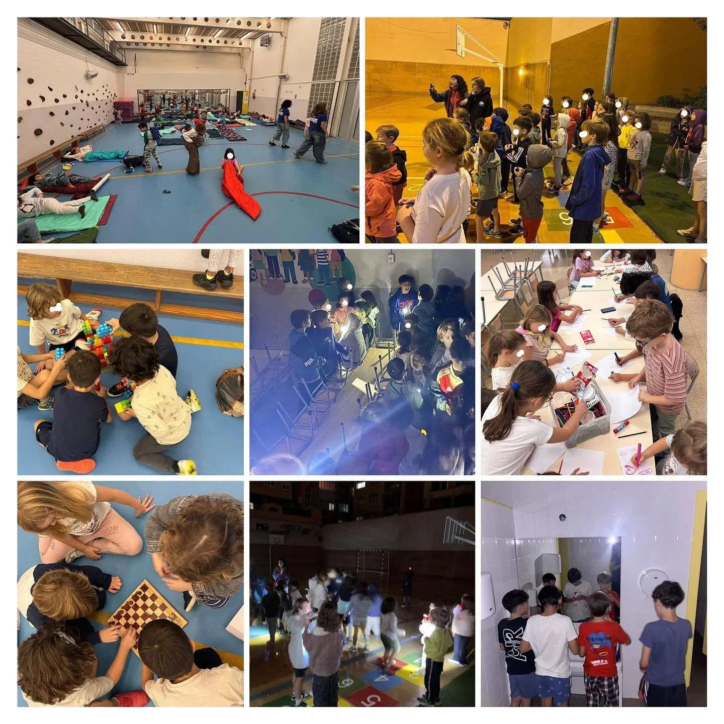 🌙 Nit a l&rsquo;Escola Diputaci&oacute;!
Hem viscut una nit plena d&rsquo;emocions, rialles i moments que recordarem per sempre. Els infants han compartit jocs, aventures amb llanternes, hist&ograve;ries a la foscor, activitats creatives i fins i to