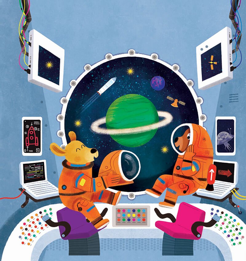 Baby on board rocket book inner page