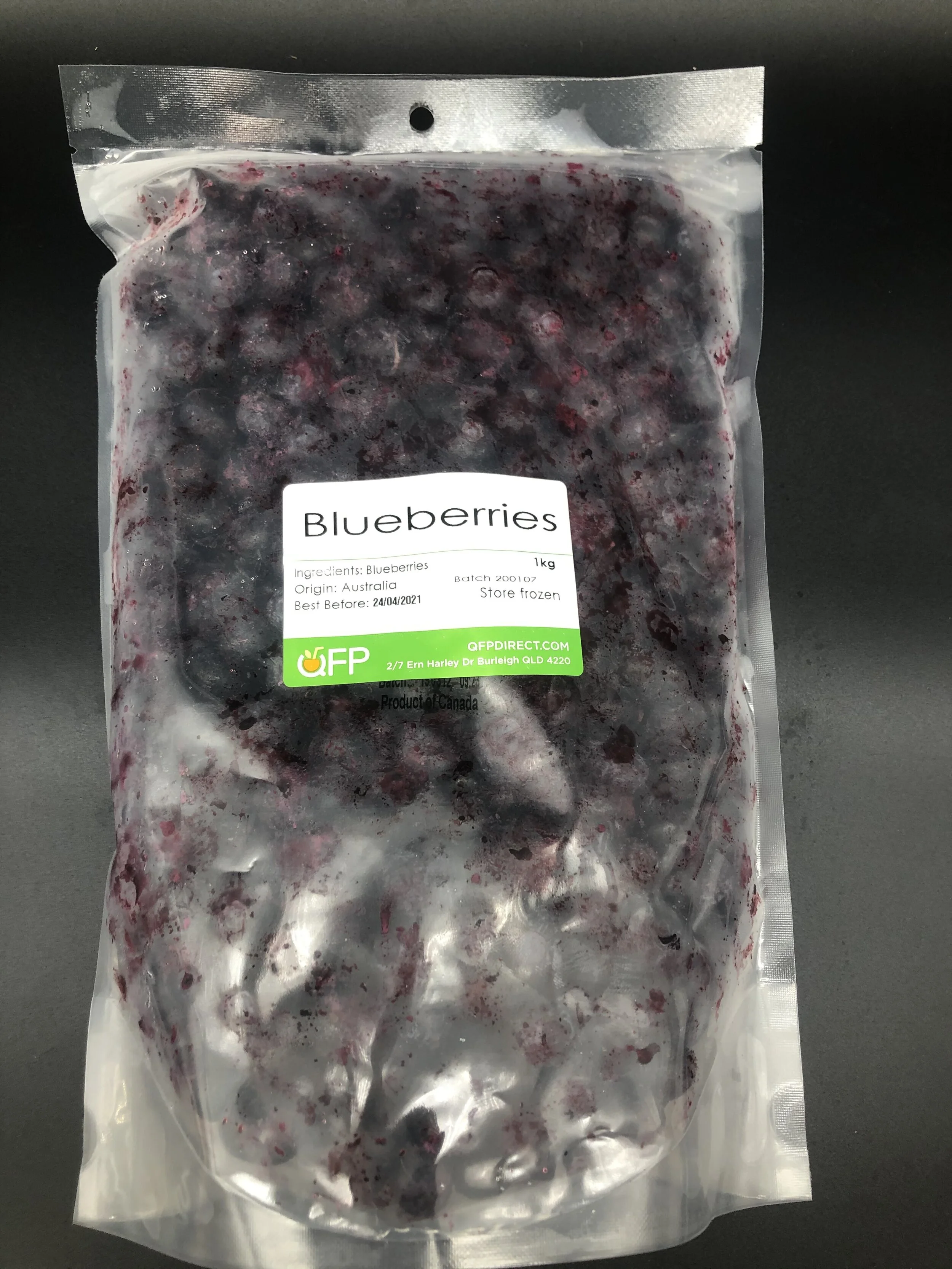 Frozen Blueberries — QLD Fruit