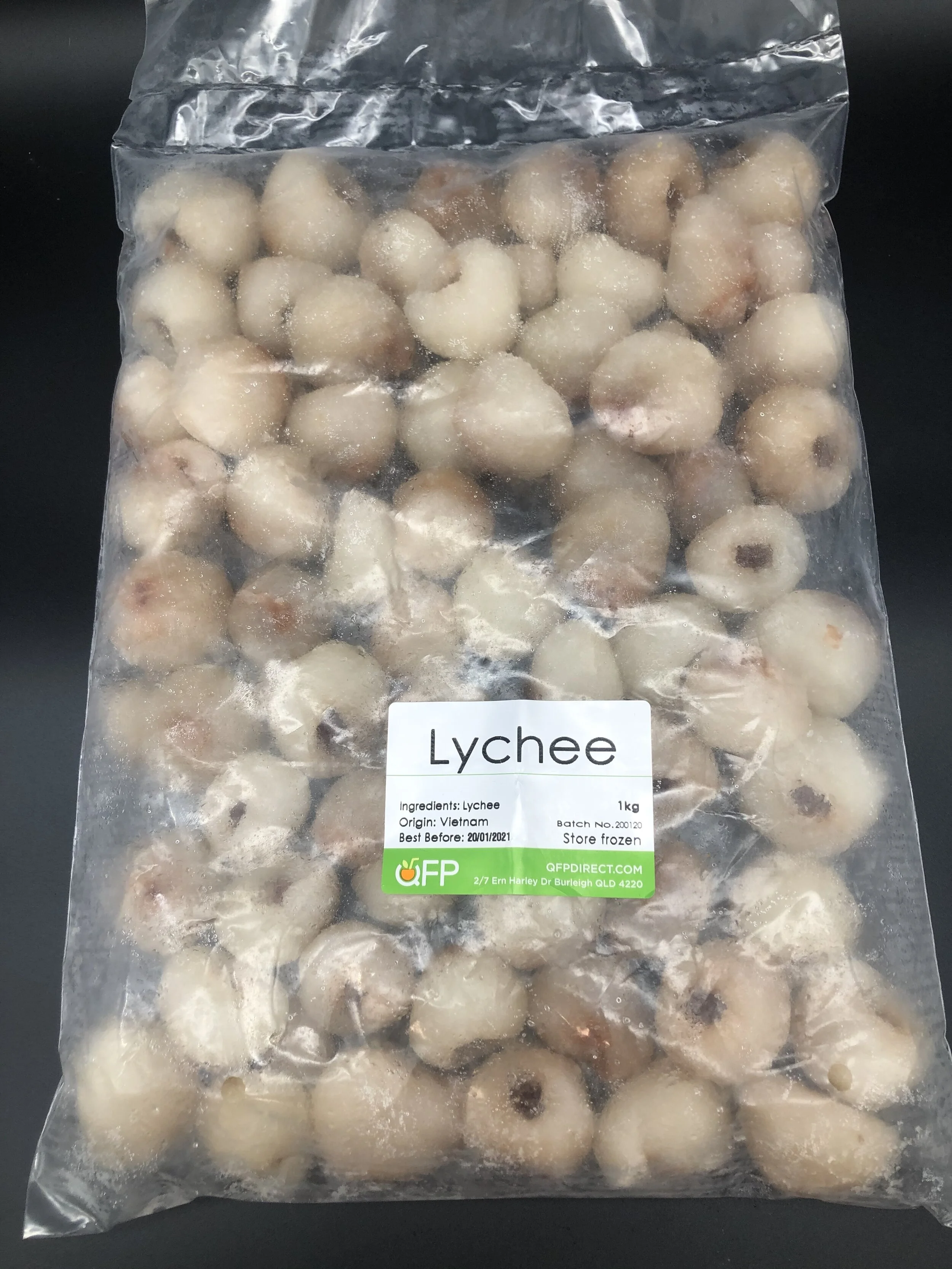 Frozen Lychees — QLD Fruit