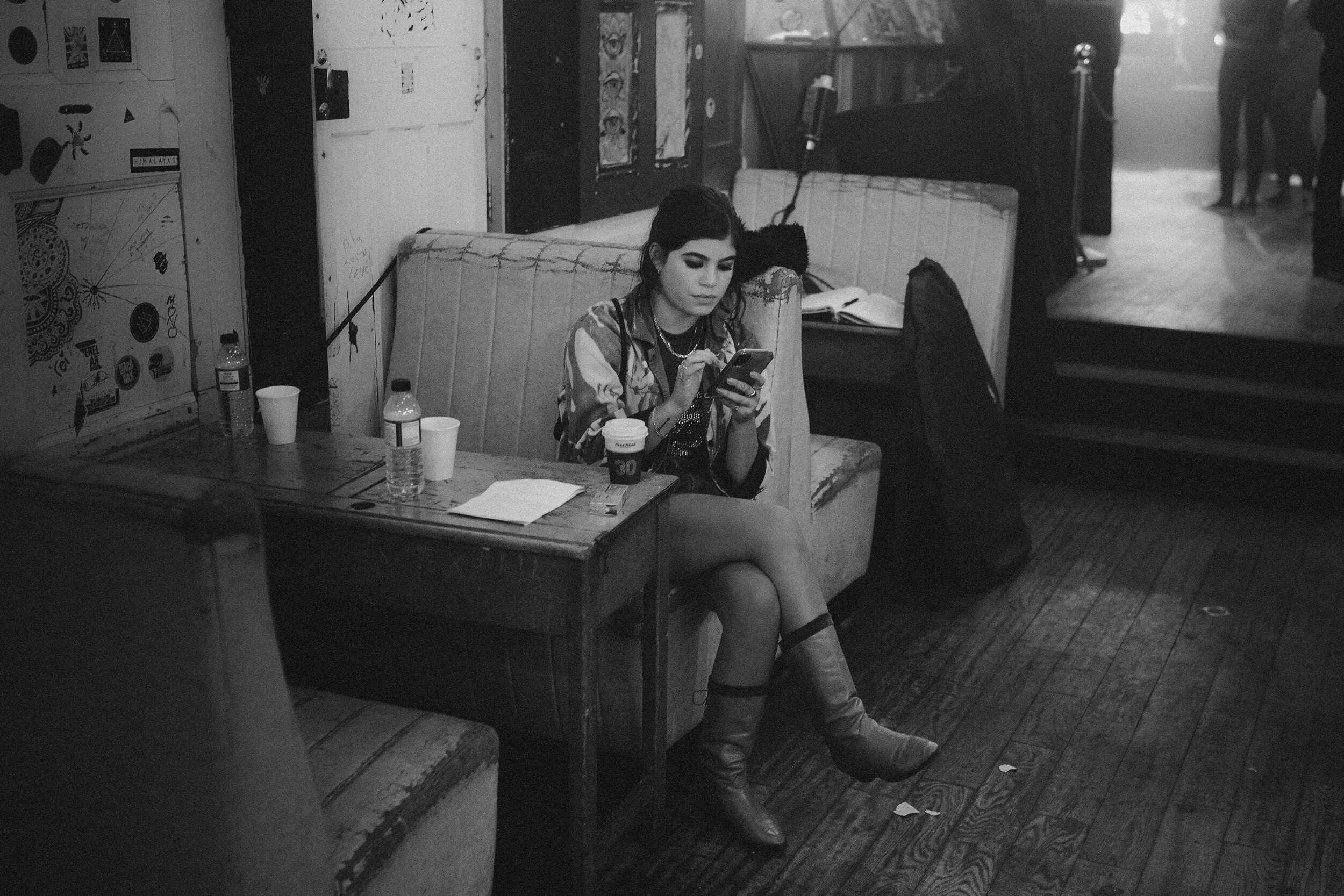 molly gallagher sitting down