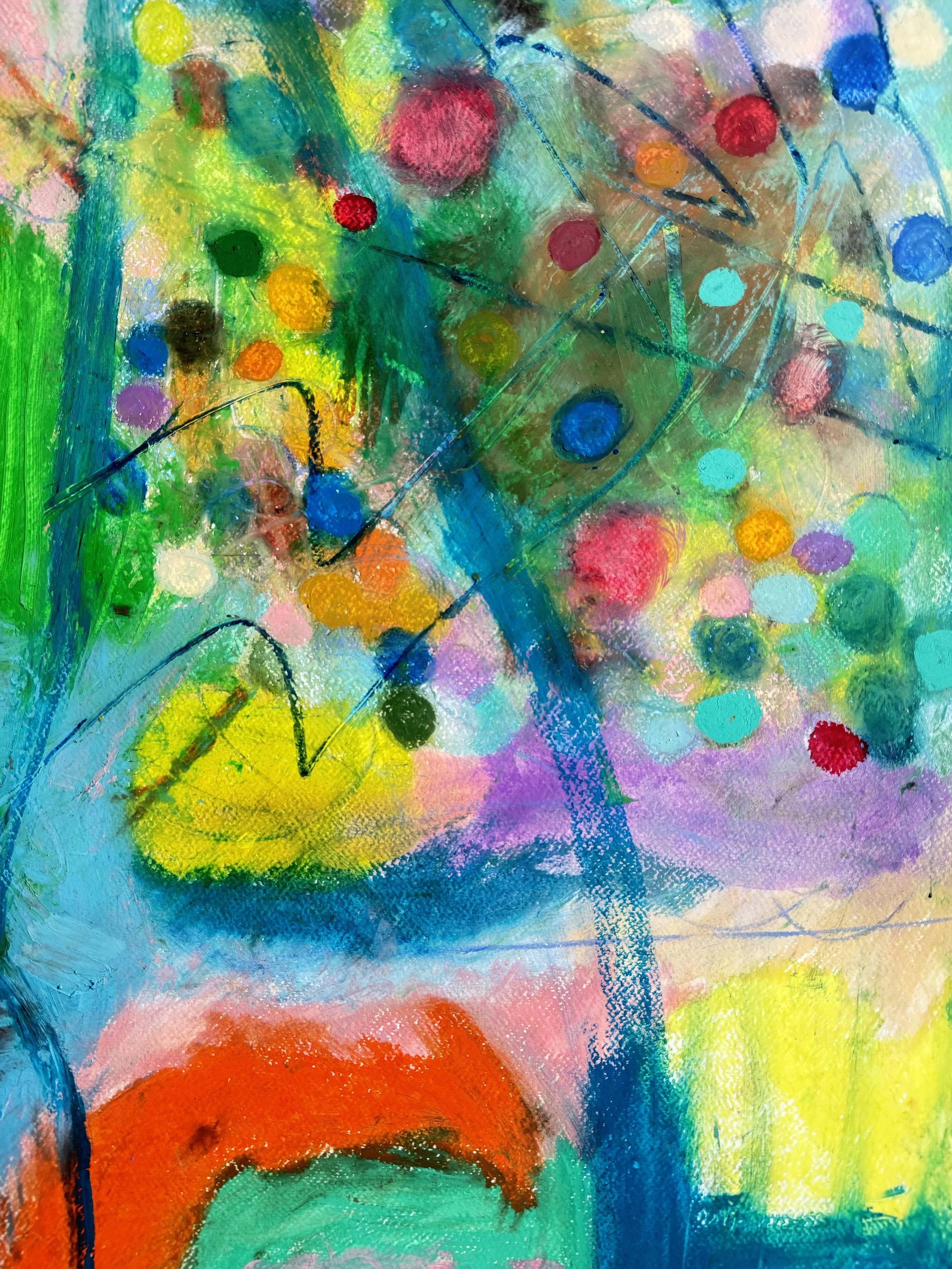 St Tropez, 2025 work on paper by RF