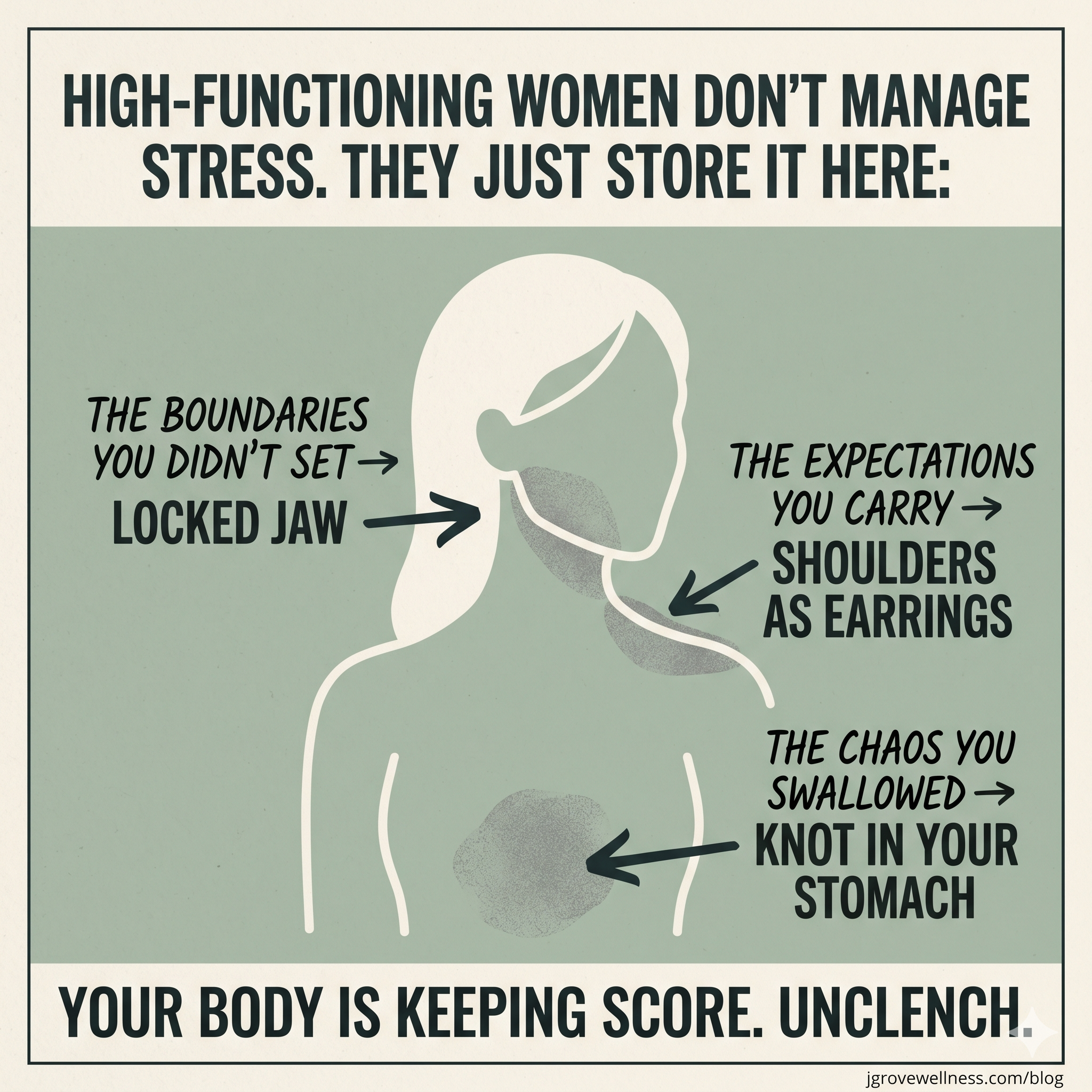 The Somatic Cost of Holding It All Together: Why Your Body is Bracing for Impact