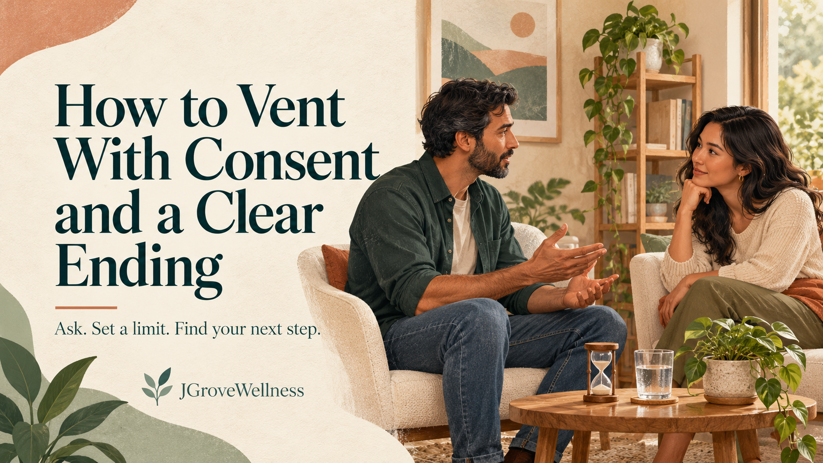 How to Vent With Consent and a Clear Ending