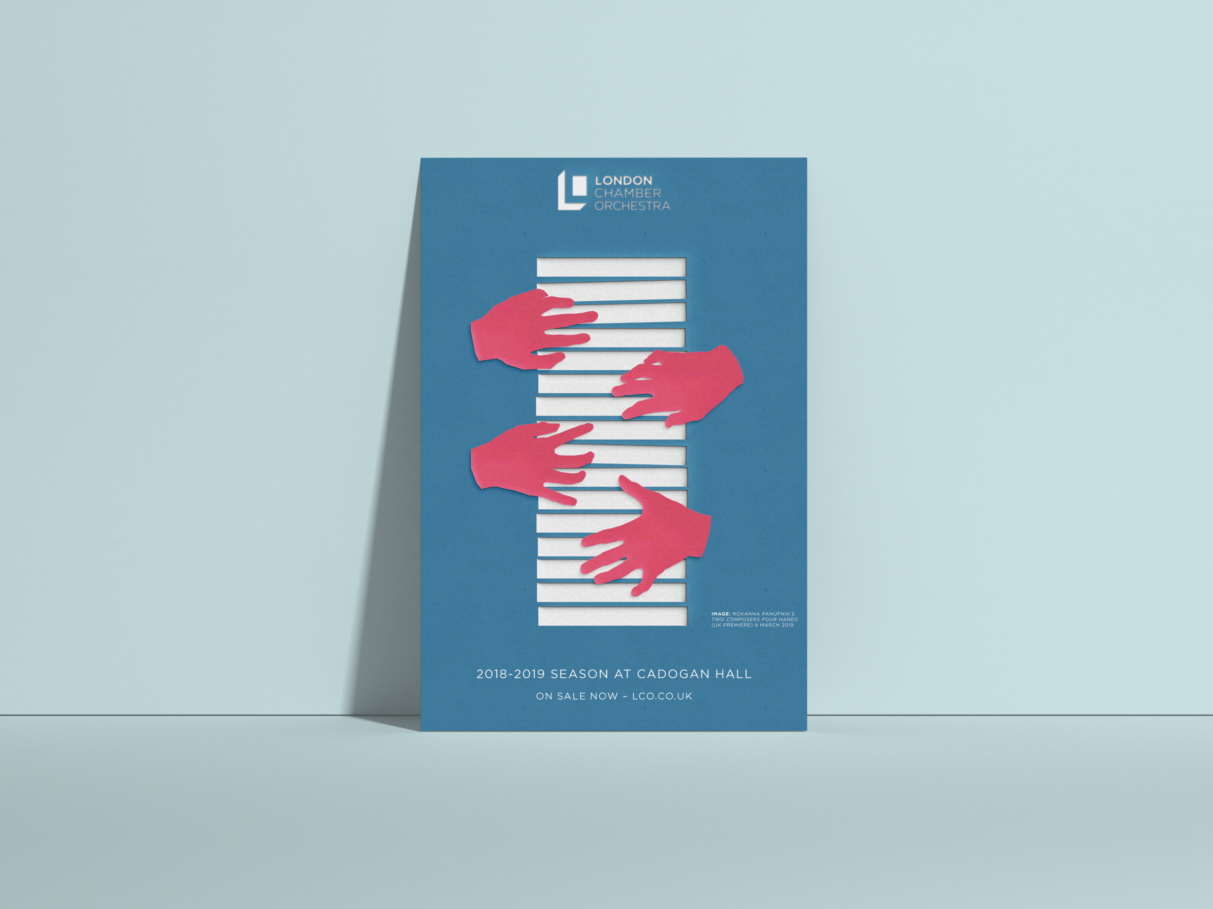 Illustration/design, 2018-2019 season (London Chamber Orchestra)