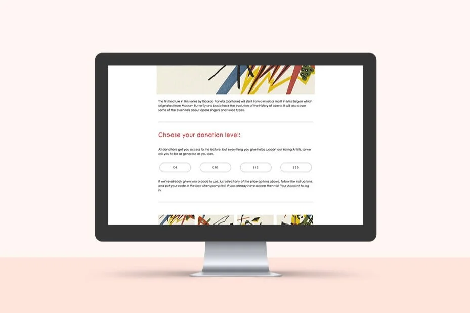 Additional website functionality (Opera Prelude)