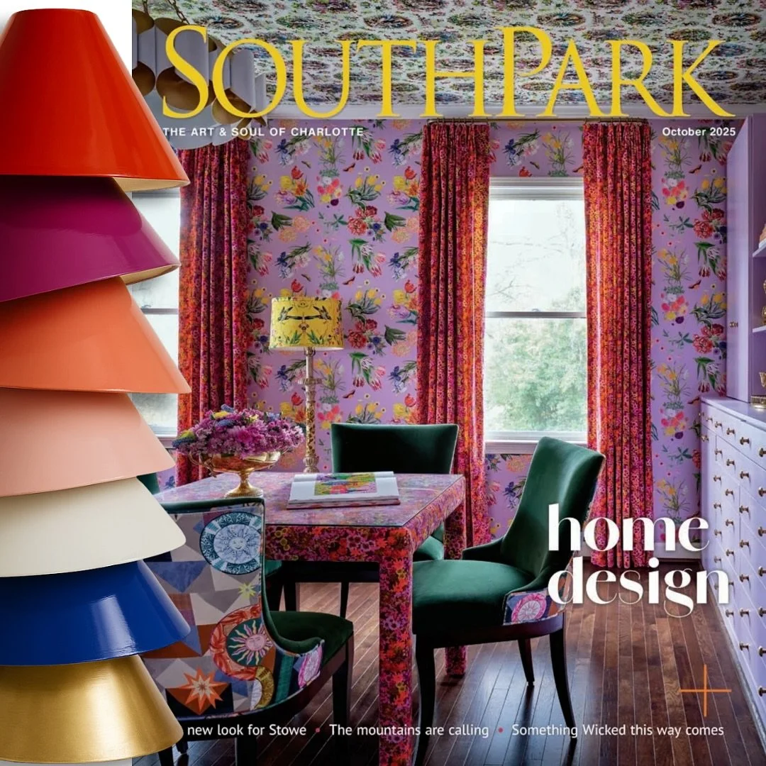 This SouthPark Magazine cover stopped me in my tracks by designer Marie Matthews &mdash; a fearless mix of pattern, color, and joy. Every detail sings! Any one of my lacquered shades would feel right at home here &mdash; from Indigo Royale to Maison 