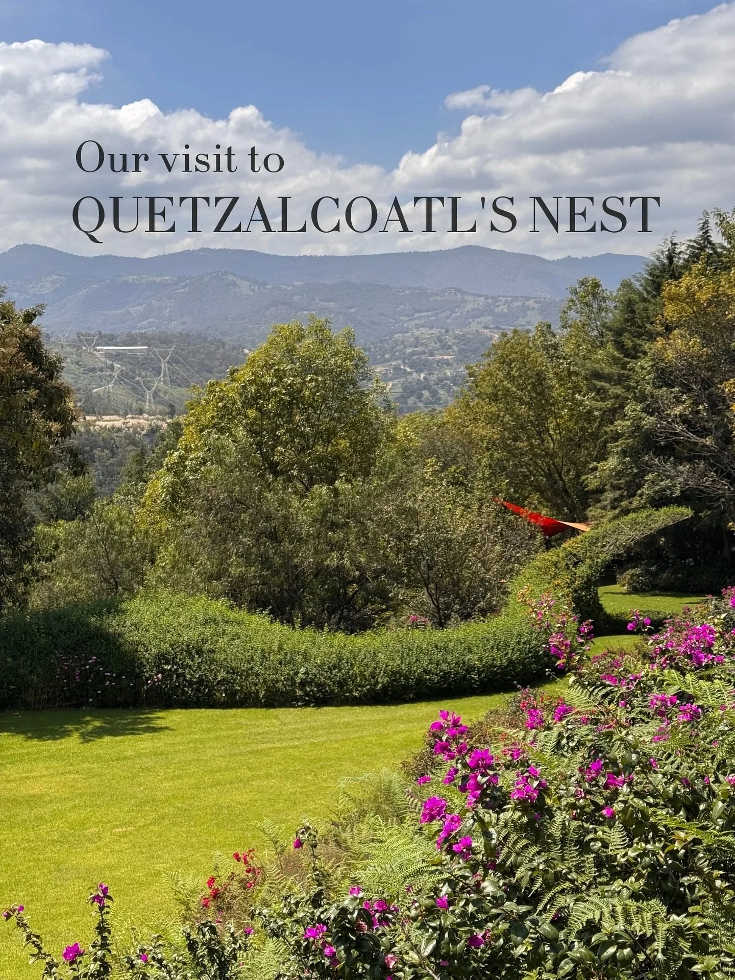 Some places remind you that creativity doesn&rsquo;t have to follow straight lines.

We visited El Nido de Quetzalc&oacute;atl &mdash; &ldquo;The Nest of the Feathered Serpent&rdquo; &mdash; a home sculpted into the earth by architect Javier Senosiai