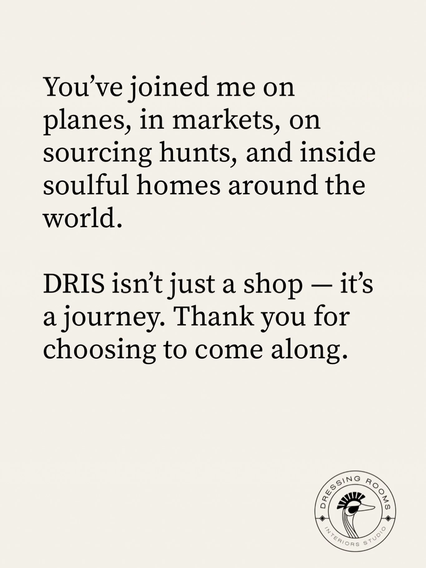 Small Business Saturday feels special because you don&rsquo;t just shop with me &mdash; you travel with me.

You&rsquo;ve joined me on planes, in markets, on sourcing hunts, and inside soulful homes around the world. Every experience, every shade, ev
