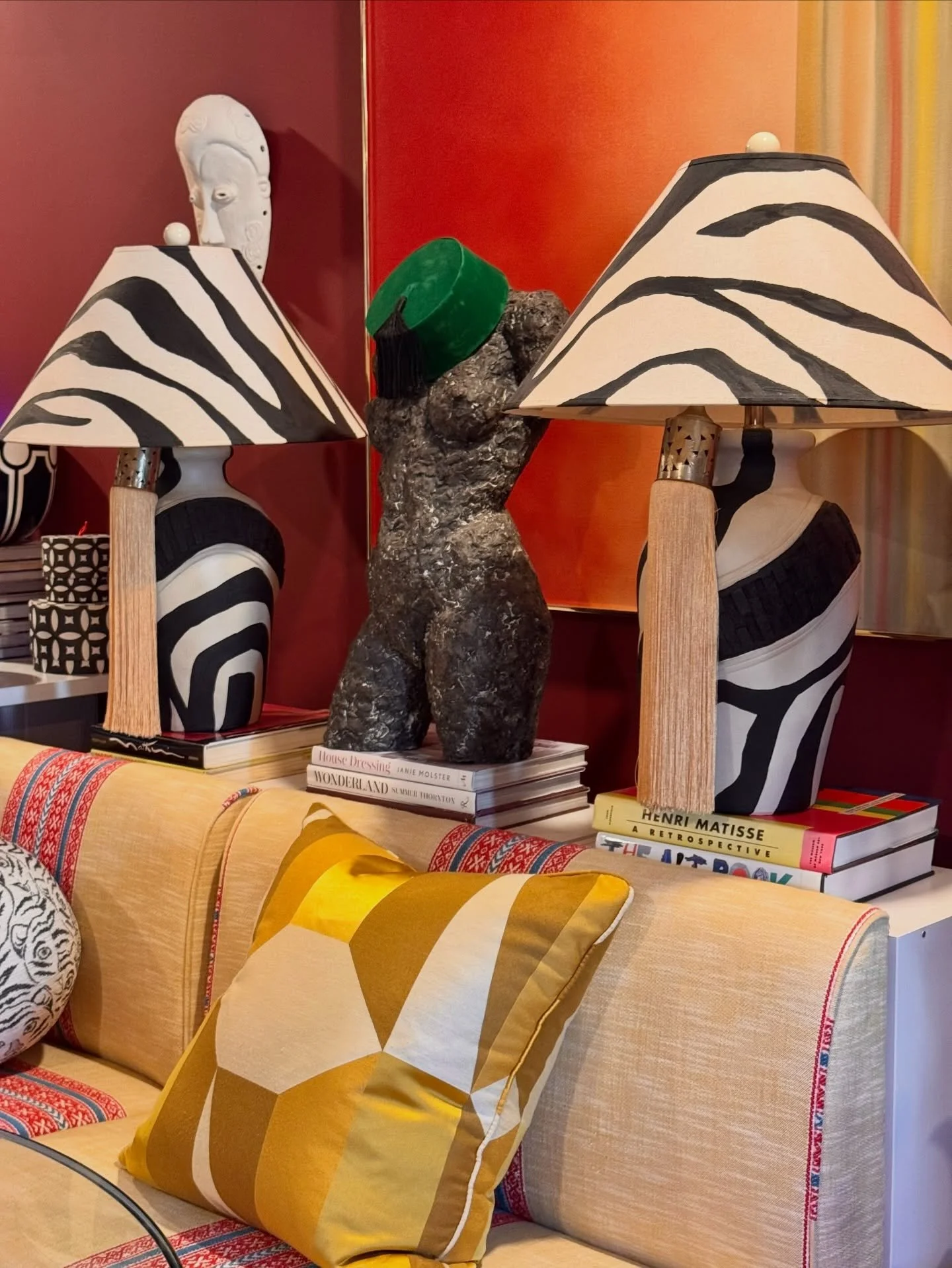 A little pattern.
A little sculpture.
A lot of soul.

These lamps have lived in more than one corner of my home&mdash;proof that good pieces move, adapt, and keep telling new stories #DRISatHome