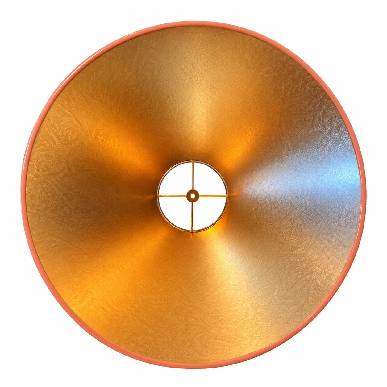 Textured Canyon Sunset Gold Reflector Dish.png