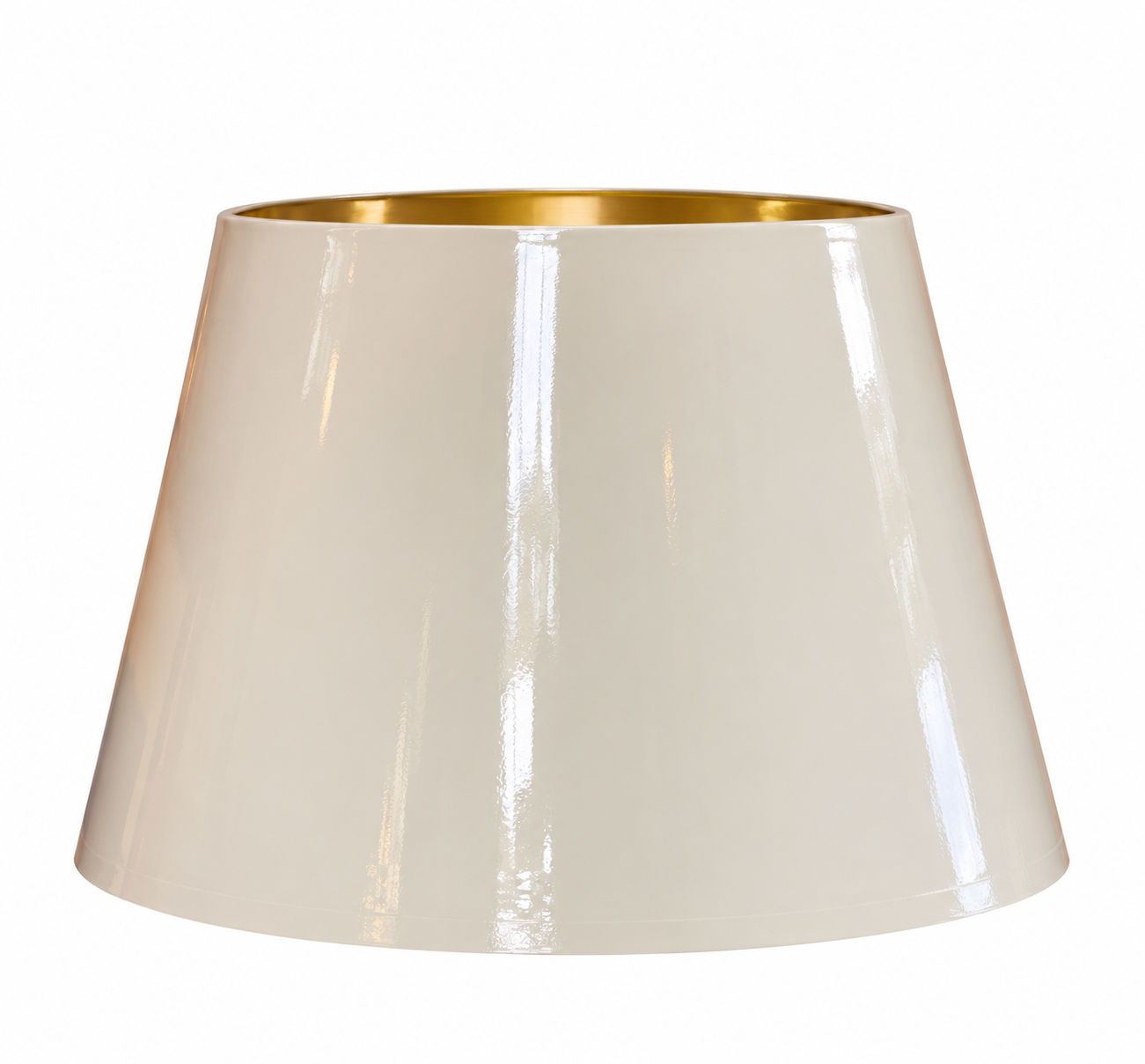 Glossy Ivory Lamp Shade with Gold Interior.png