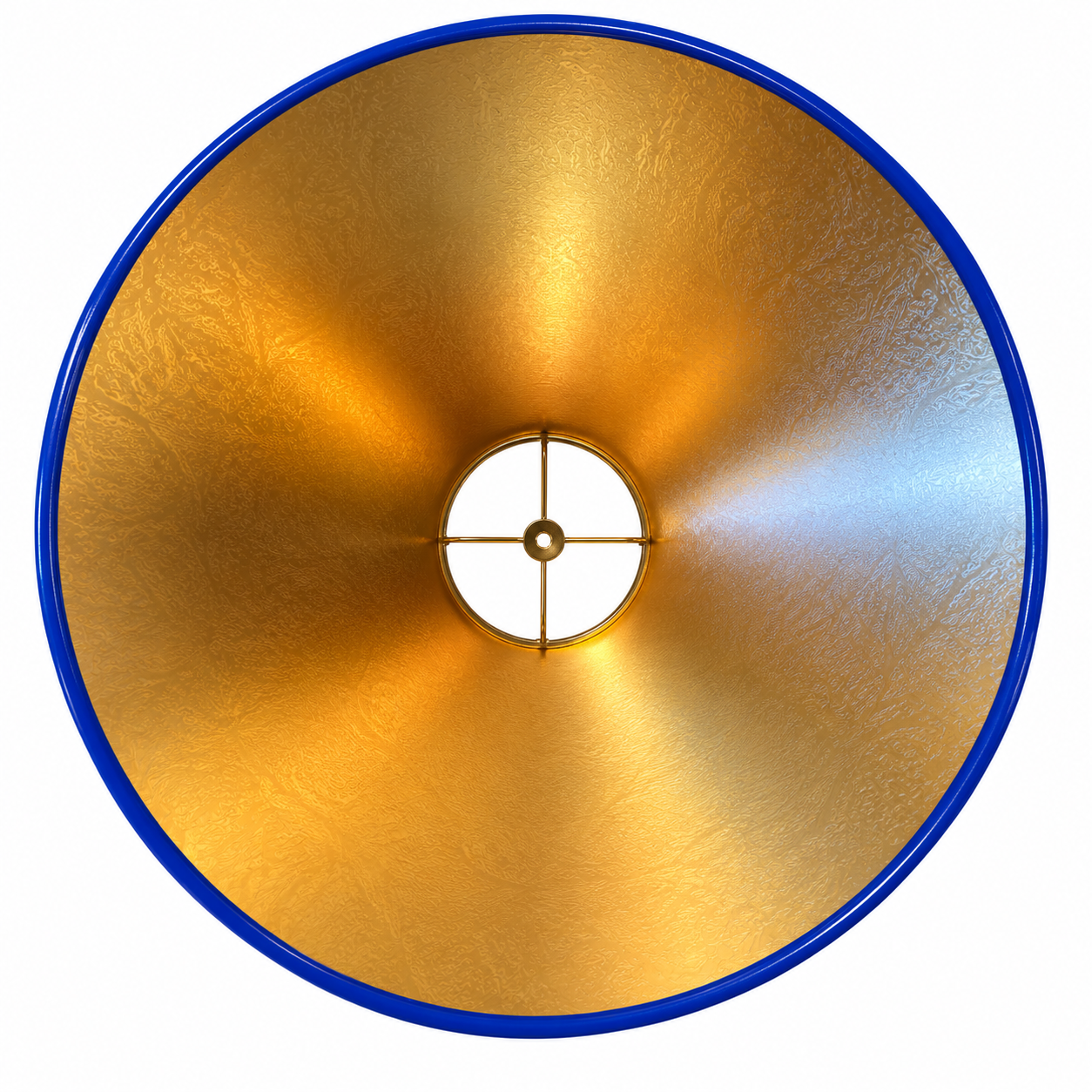 Blue and Gold Radiant Lampshade.png