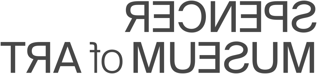 Spencer Museum of Art logo, but backwards