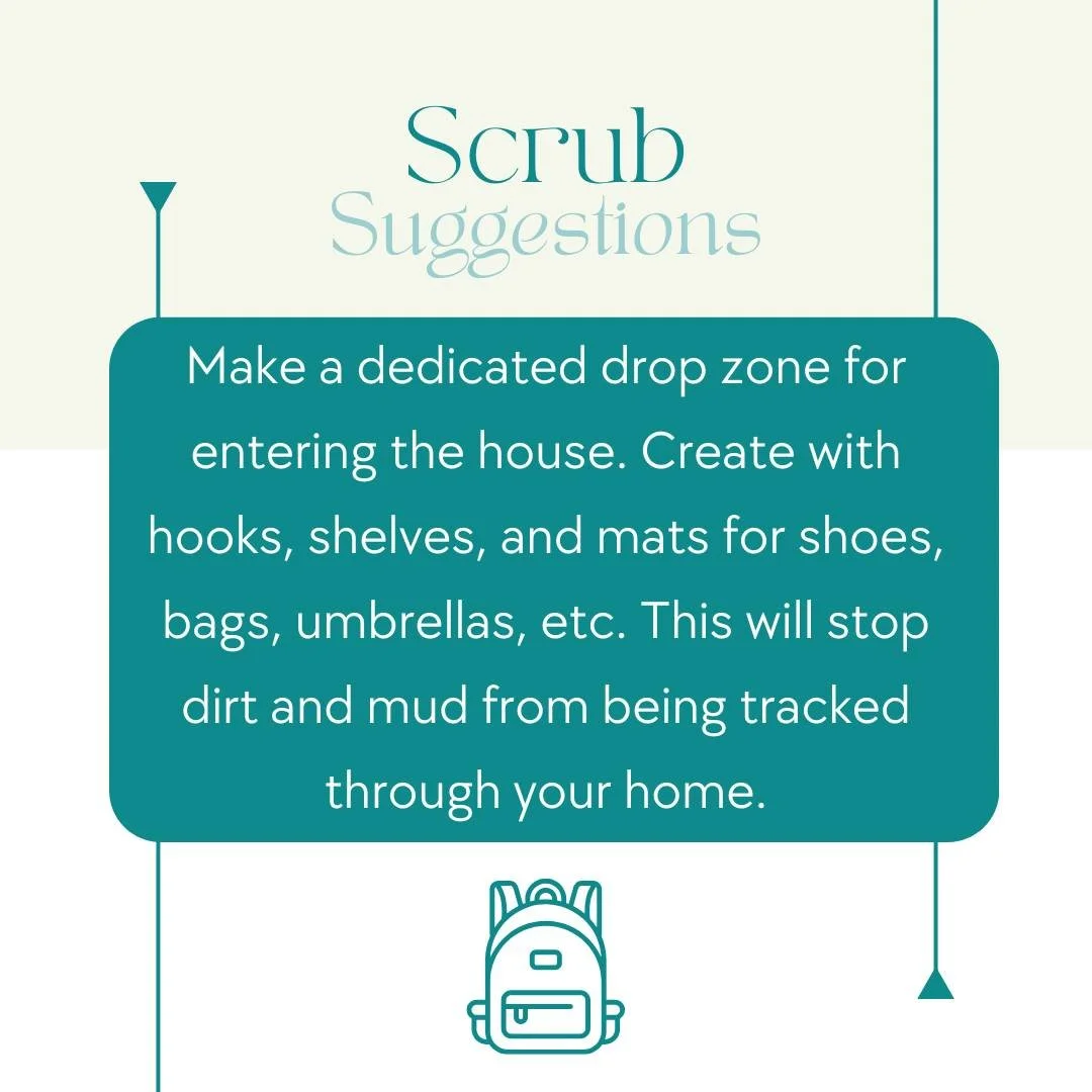 #scrubsuggestion #dropzone #entryway #backtoschool #storage #creativesolutions #scrubsup #cleaningservice #professionalcleaners #qualified #customizable #cleaningneeds #residentialcleaningservices #commercialcleaningservices #clean #cleaninghouses #d