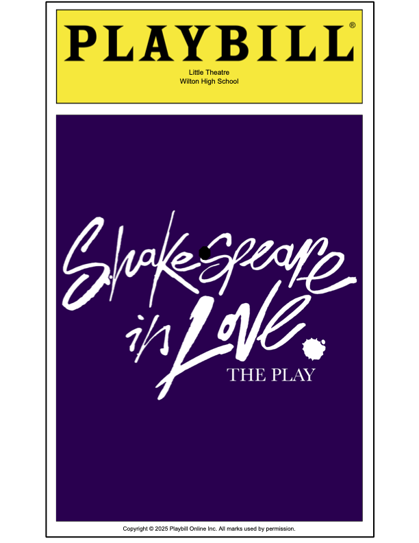 Shakespeare in Love Playbill