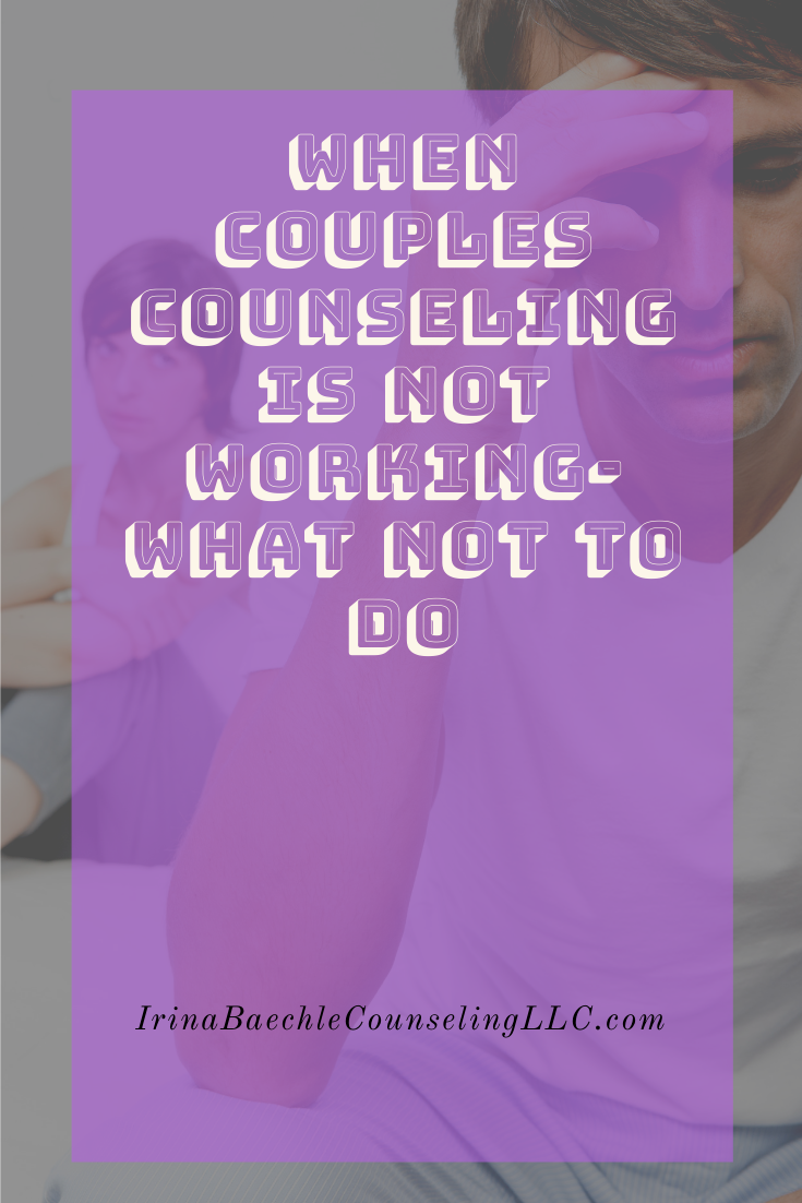 Make the Most Out of Couples Counselling