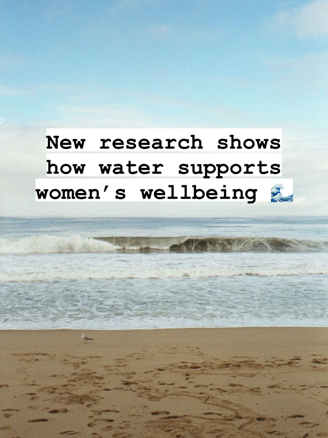New research from UCL shows how time spent in rivers, lakes, and the sea can boost wellbeing and a sense of community for women, particularly during menstruation and menopause.

From feeling calmer and more energised to reconnecting with their bodies