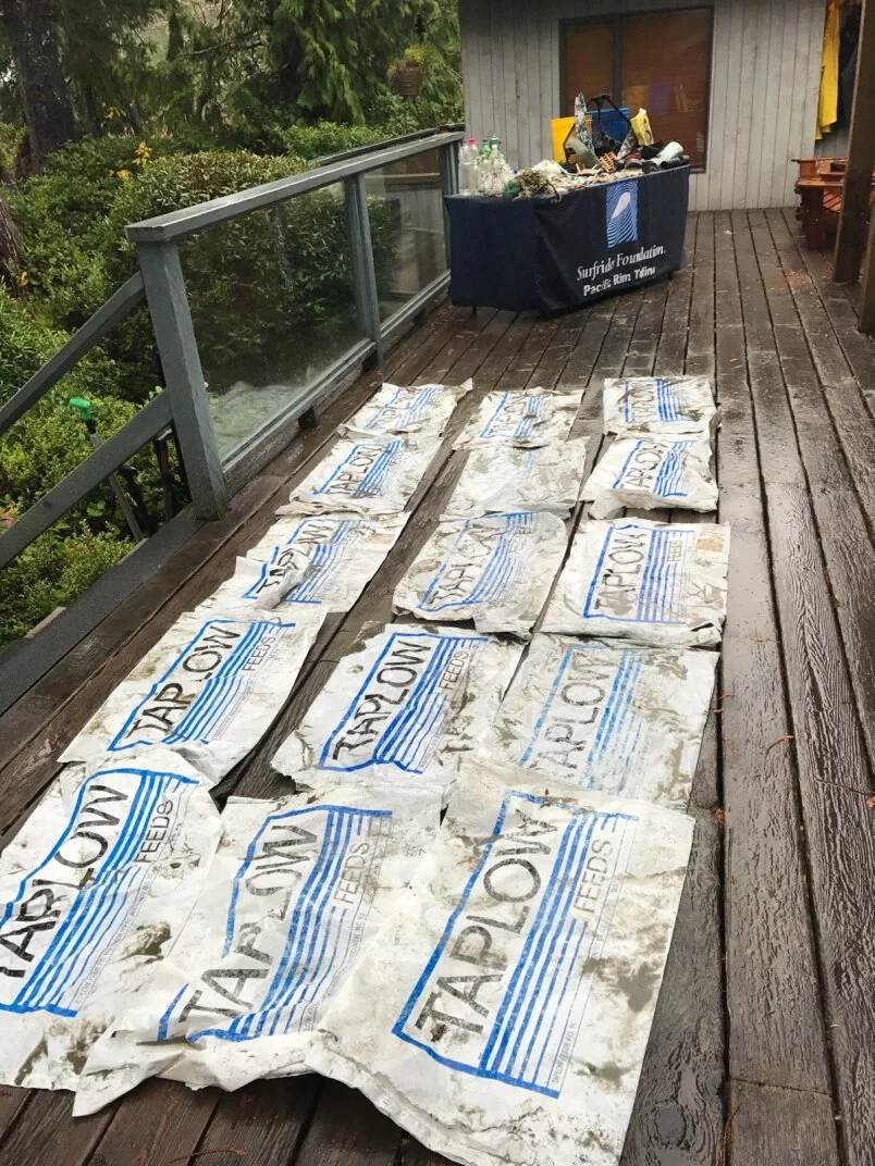 Fish farm takes blame for feed bags on Tofino-area beaches
