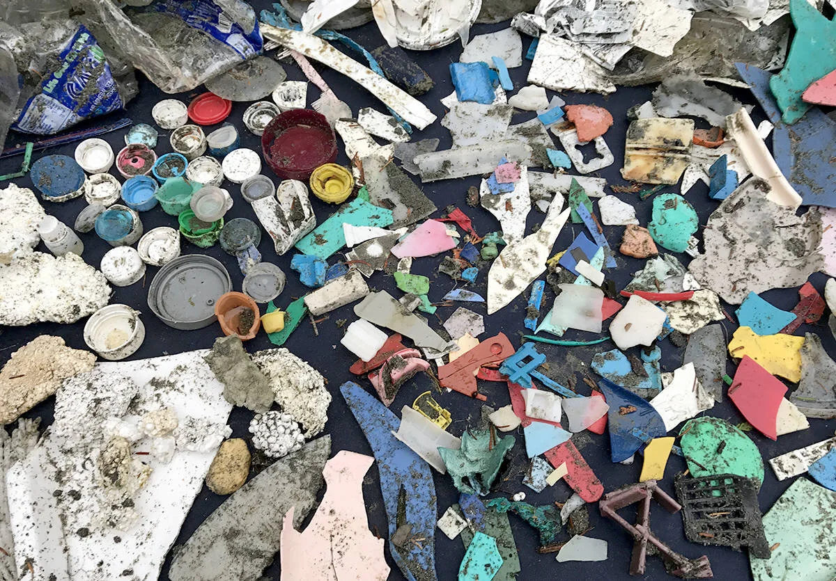 Plastic bag spill exposes gruesome collage of ocean pollution around Tofino and Ucluelet