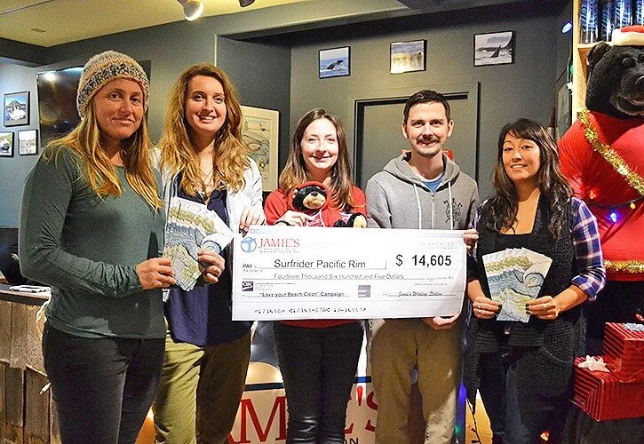 Surfrider gets big donation from Jamie’s Whaling Station