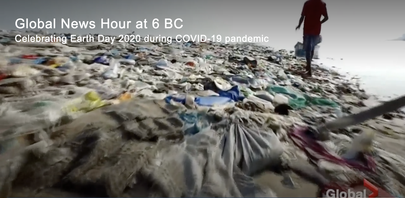 Celebrating Earth Day 2020 during COVID-19 pandemic