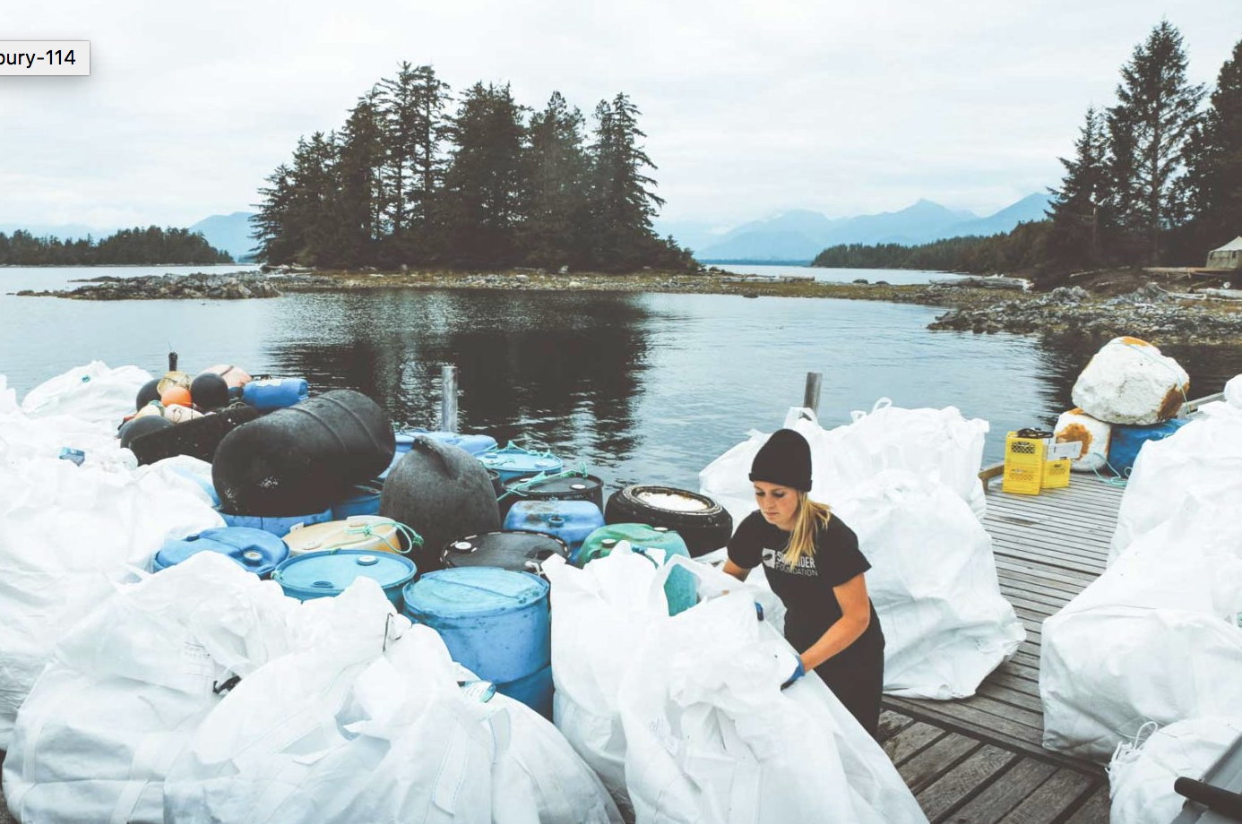 Lilly Woodbury laments Manitoulin’s reliance on single-use plastics