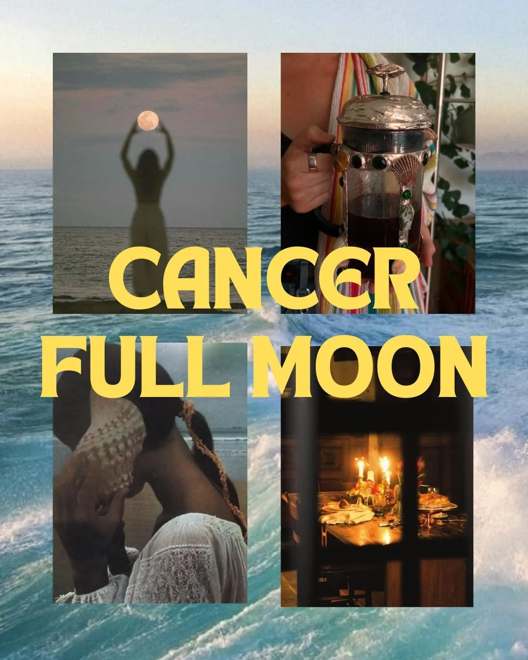 Full Moon board ♋️🌝🦀

Raise your hand if you&rsquo;ve felt personally victimized by this big emotional moon 🙋&zwj;♀️

Mama Moon returns home (she rules Cancer), flooding your inner world with feeling and memory.

🏆I&rsquo;m calling it the&nbsp;Fu