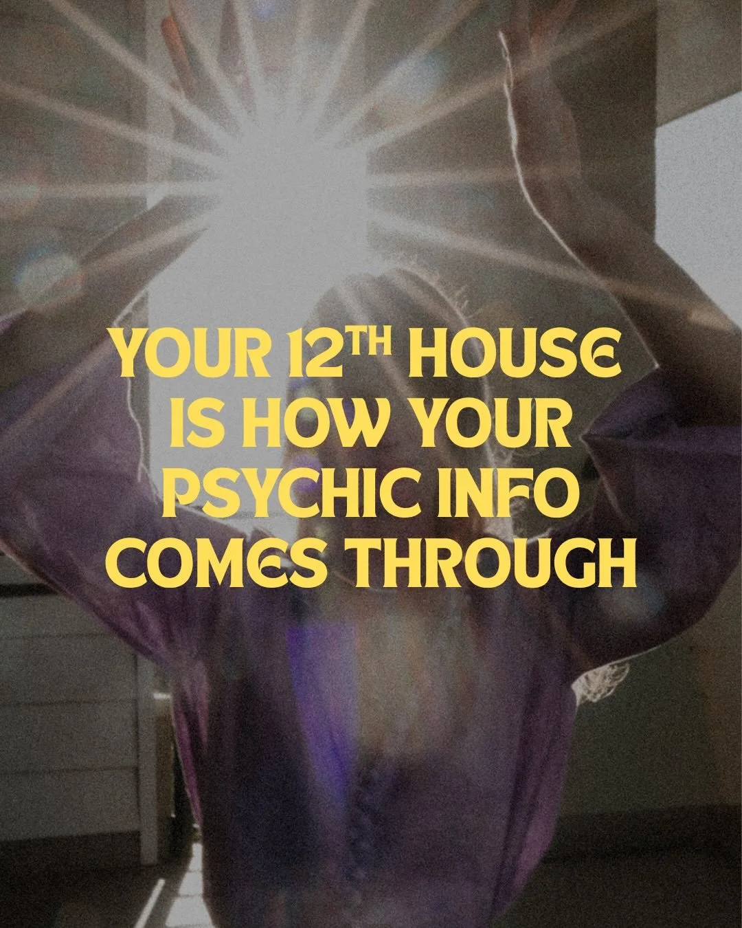 What are your psychic gifts? 
.
.
.
#12thhouse #astrologyposts #psychic #astrologer #intuition