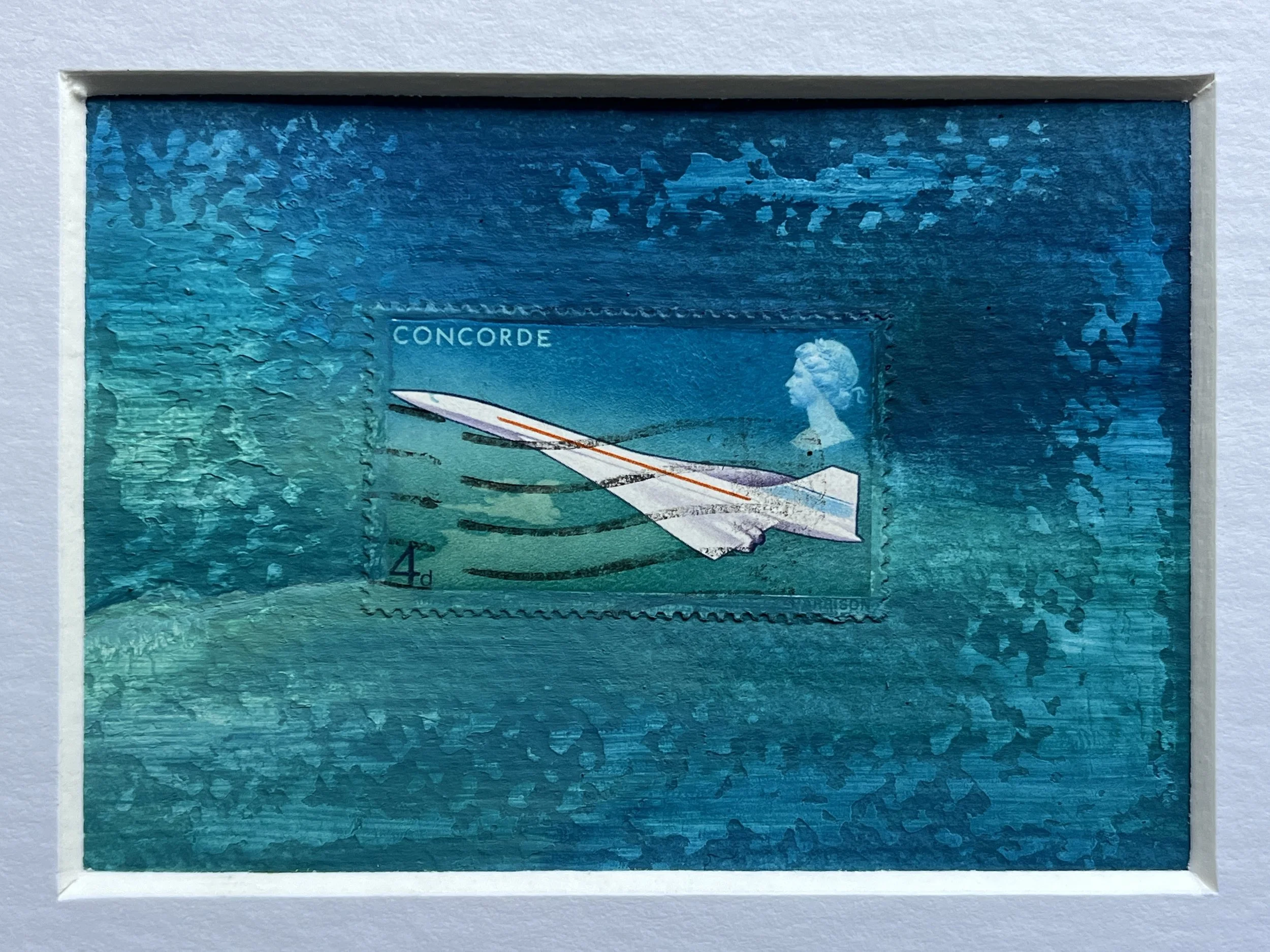Concord Postage Stamp Art