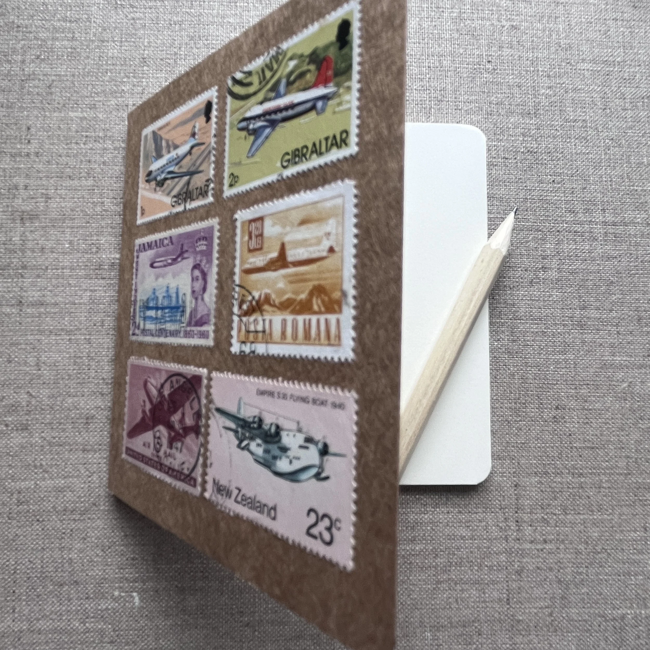 Global Aviation Stamp Notebook