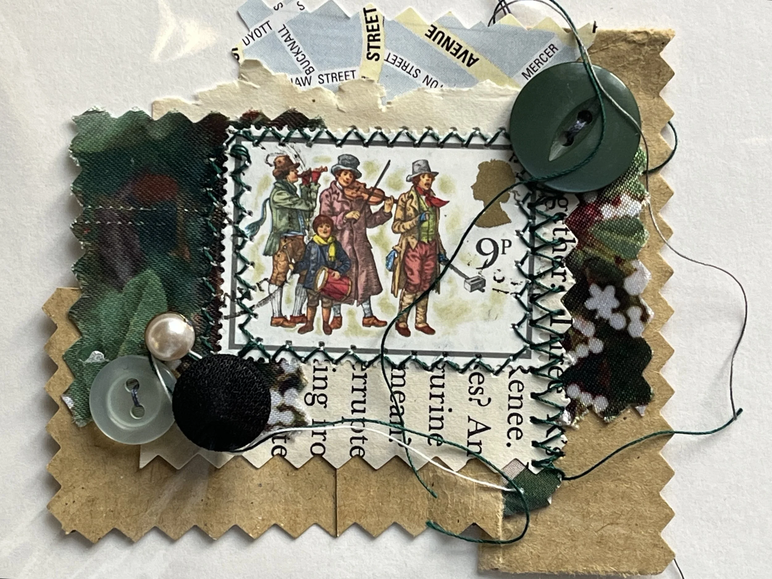 Artisanal Vintage 1978 stamp Greeting Card