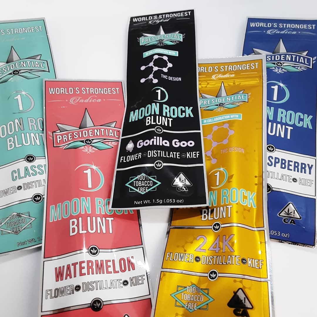 Monday's can always get better!! Anybody out there have a rough one today? We have a full line up of Presidential Moonrock blunts to soothe the mind! Give us a call and make an order today @ 805-610-1501 delivering from 12-7 Mon-Fri and 10-7 Sat&amp;