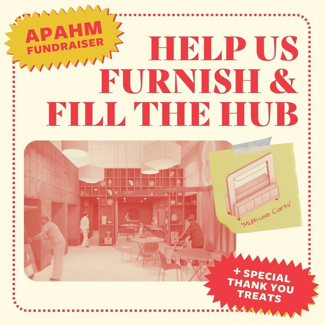 With The Hub construction underway, we need to furnish and fill the space! 

We&rsquo;re currently focused on curating a space that the community deserves. Furniture isn&rsquo;t just about aesthetics, it plays a crucial role in shaping the atmosphere