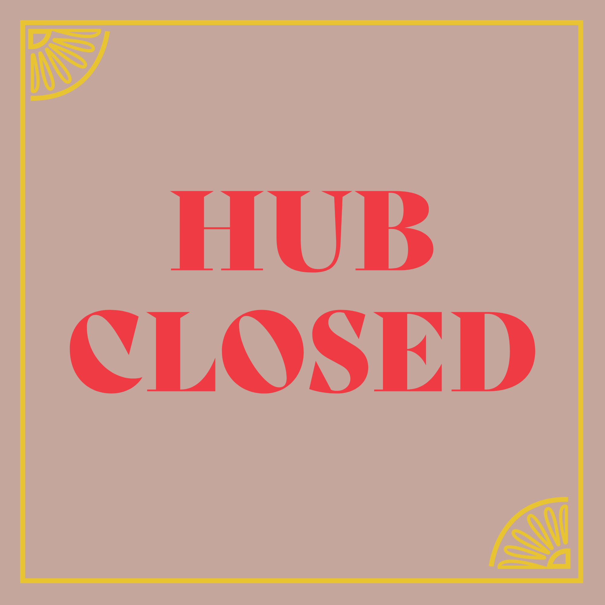 Hub Closed