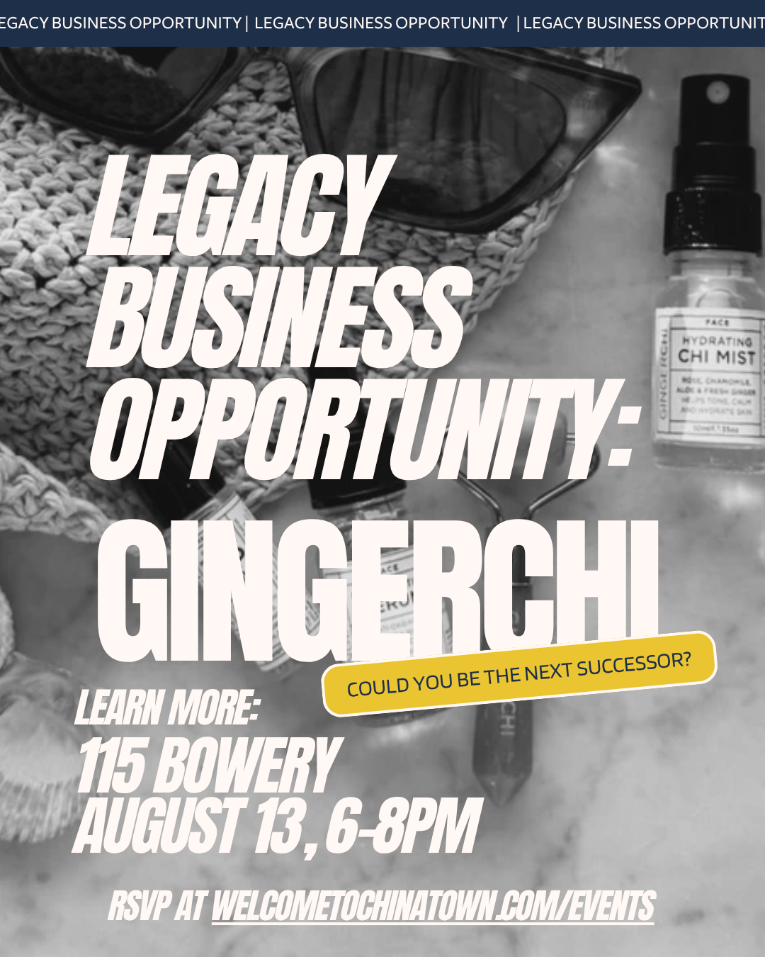 Legacy Business Opportunity: GingerChi