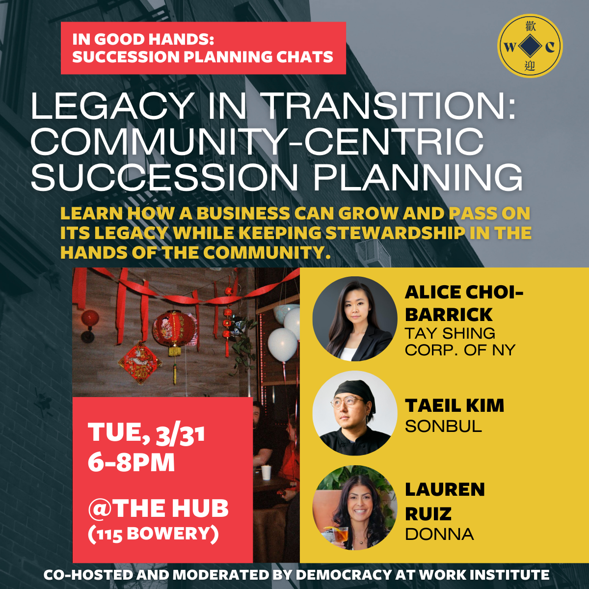 Legacy in Transition: Community-Centric Succession Planning