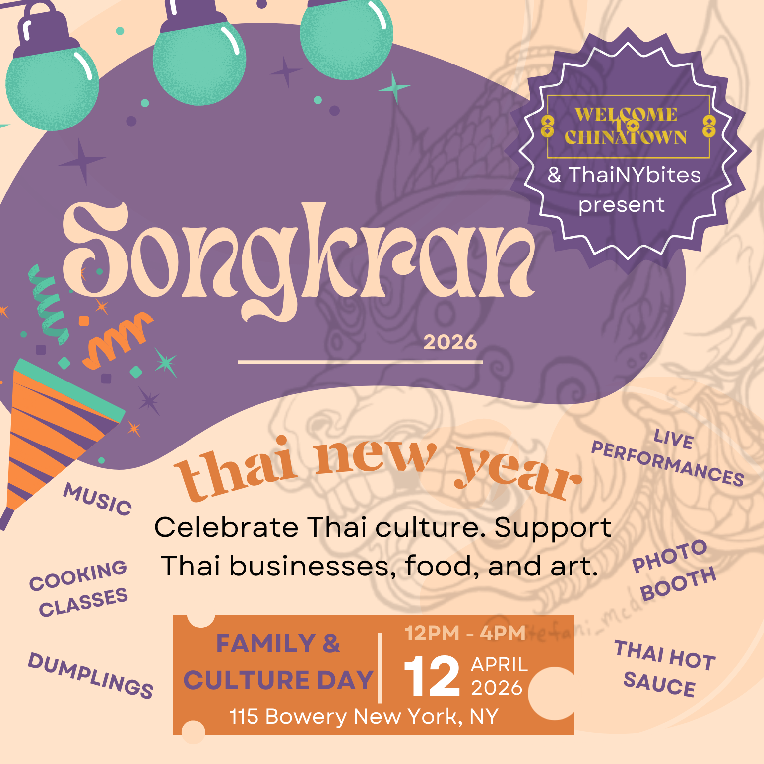 SONGKAN: Family &amp; Culture Day