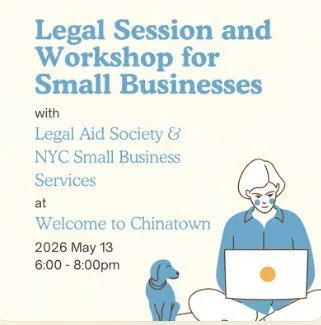 How to Build a Strong Legal Foundation: Workshop and Consultations with Legal Aid Society and NYC SBS (Hybrid event) 