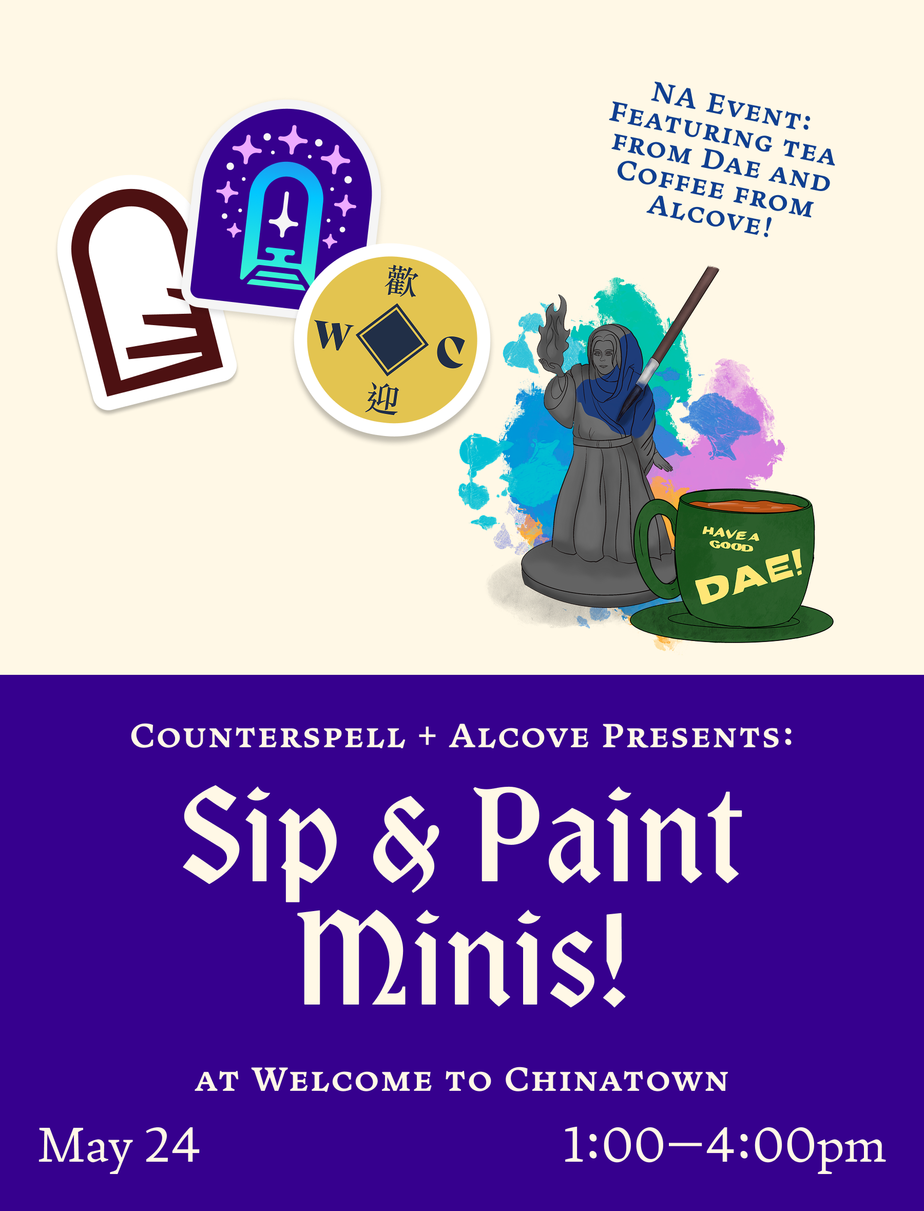 Sip &amp; Paint Minis