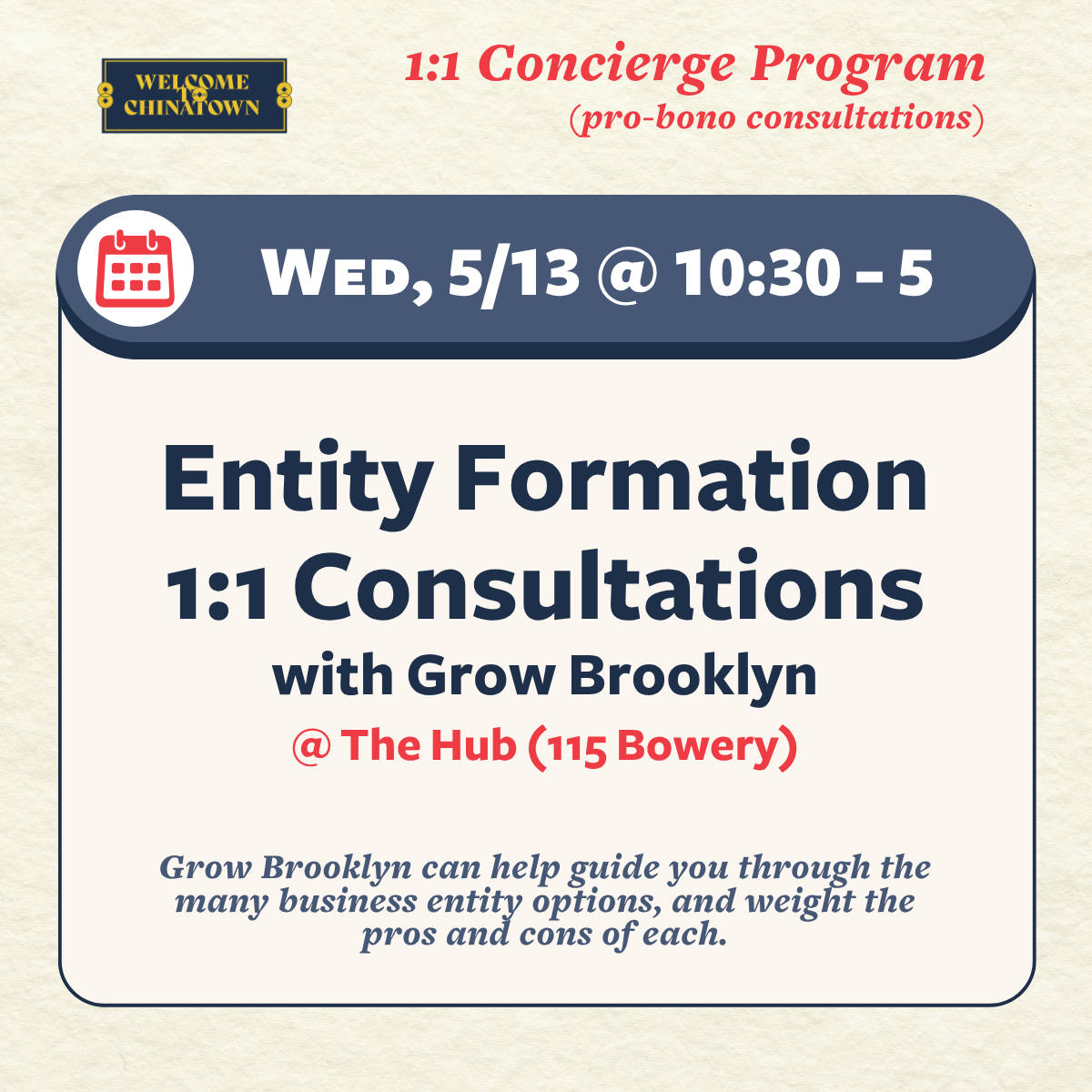 Entity Formation with Grow Brooklyn 