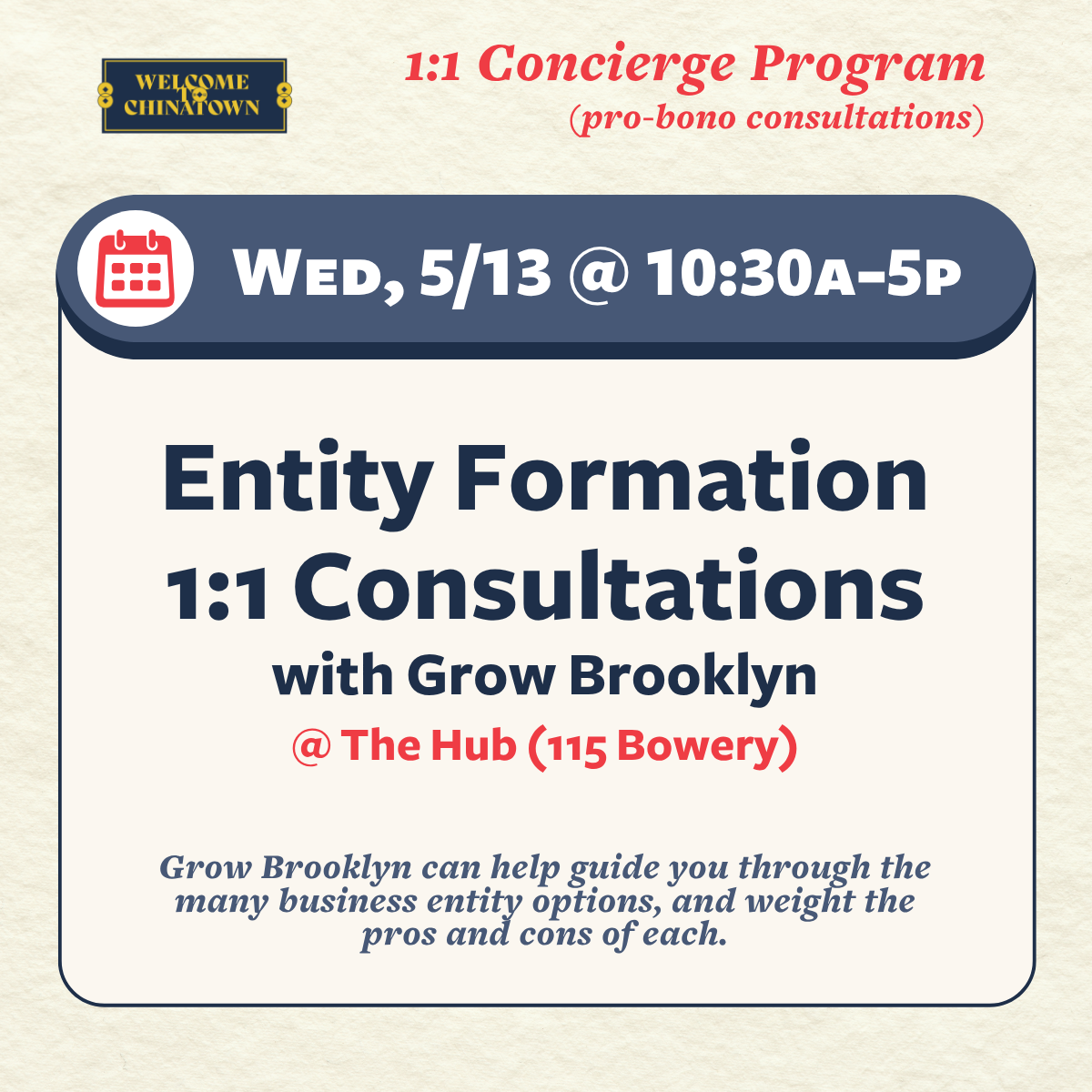 Entity Formation with Grow Brooklyn 