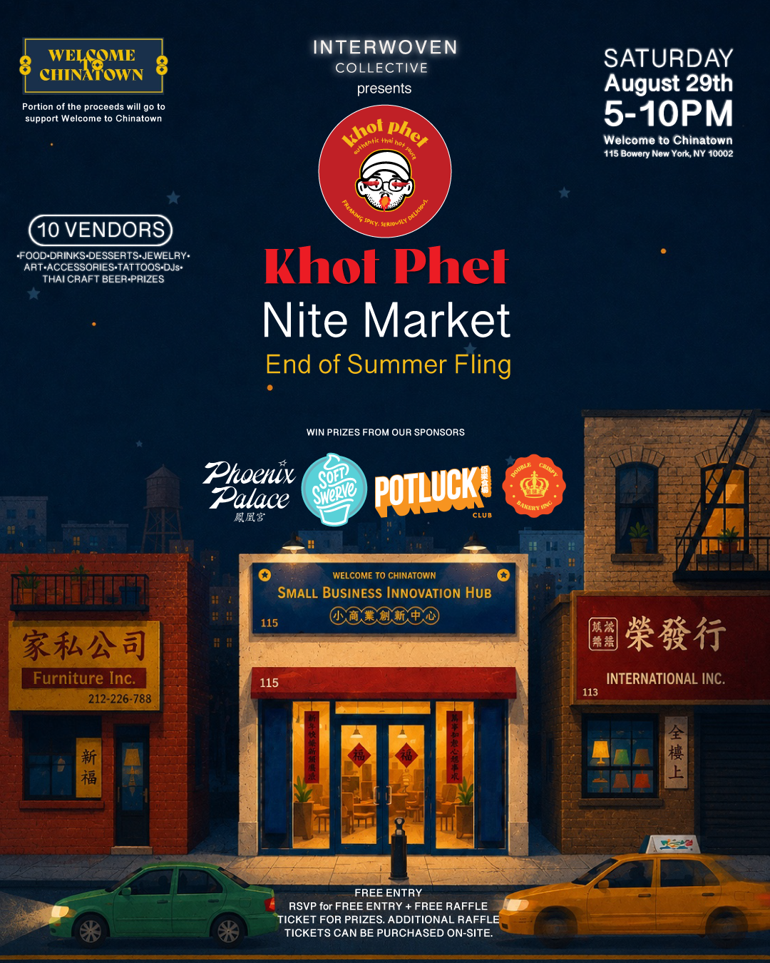 End of Summer Khot Phet Nite Market (Presented by Interwoven Collective)
