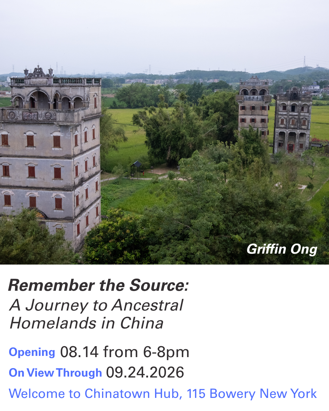 Artist Alley: Griffin Ong Opening Reception