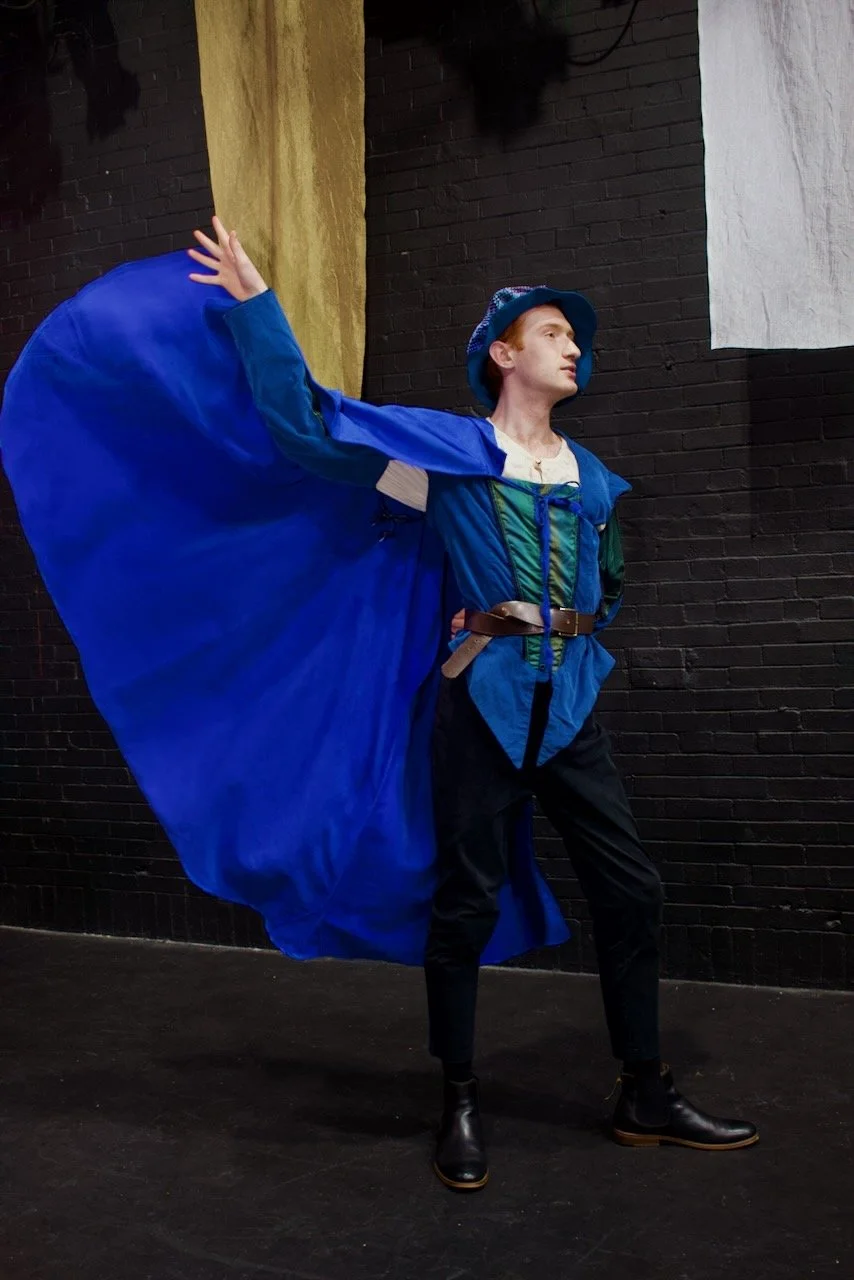 As Alençon in Henry VI Parts I+2 with Atlas Shakespeare Company. Photo by Mercedes Wilby