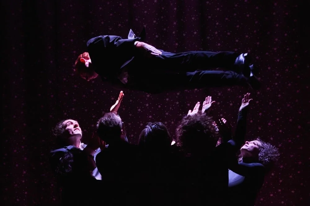 As Gregor Samsa with ensemble in From the Diaries of Franz Kafka with ST/DE. Photo by Jaqlin Medlock