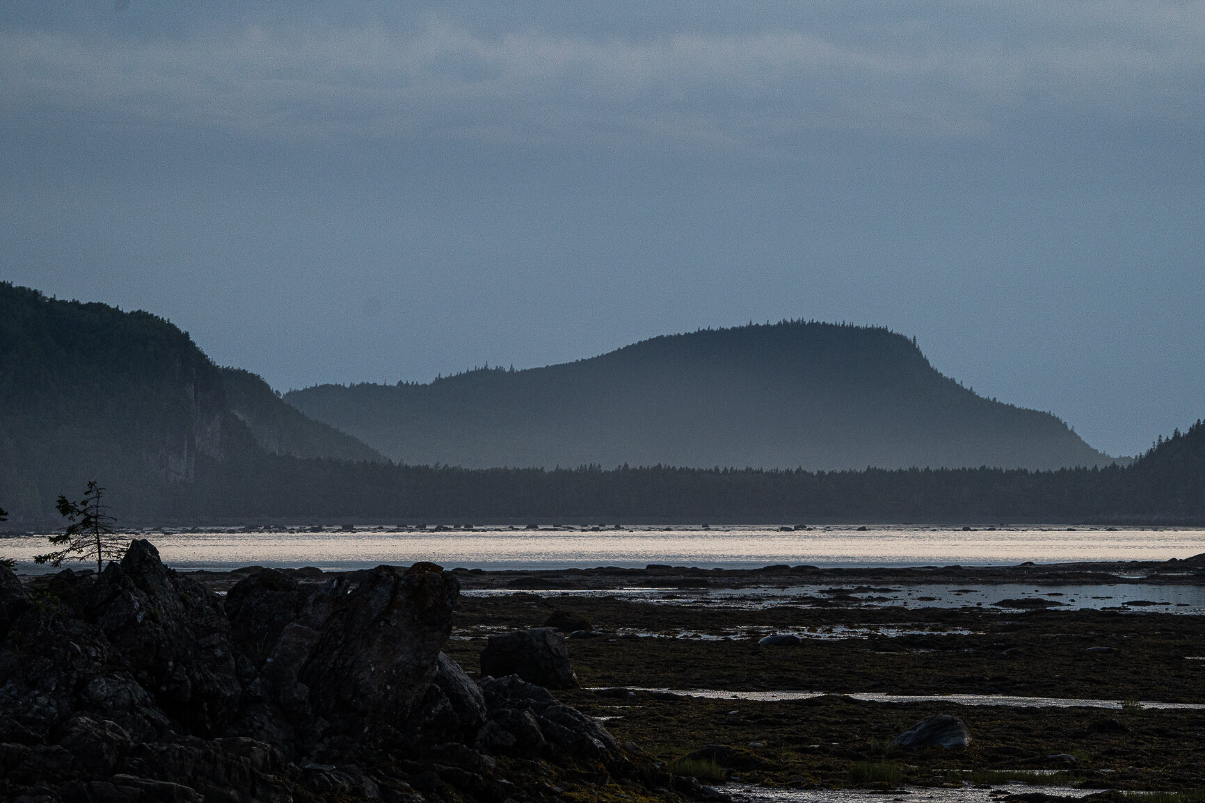 Low Tide of The St. Lawrence Outside of Parc National du Bic